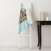 キャプテン・プラネットとプラネタイトグループのロゴグラフィック シェルパブランケット (インサイチュ)