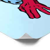 キャプテン・プラネットとプラネタイトグループのロゴグラフィック ポスター (角)