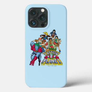 キャプテン・プラネットとプラネタイトグループのロゴグラフィック iPhone 13 PROケース