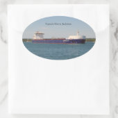 キャプテン・ヘンリー・ジャックマンのステッカー 楕円形シール (バッグ)