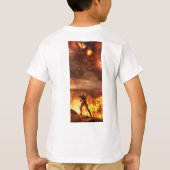 「キャプテン・ボー笑わされるディカ: Tシャツ (裏面)