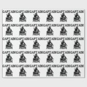 キャプテン・ママ ラッピングペーパー (フラット)