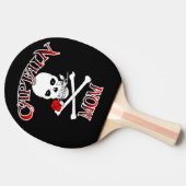 キャプテン・ママ 卓球ラケット (横)