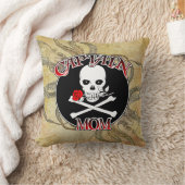 キャプテン・ママ – 深いに受け入れ クッション (ブランケット)