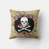 キャプテン・ママ – 深いに受け入れ クッション (裏面)