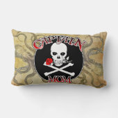 キャプテン・ママ – 深いに受け入れ ランバークッション (裏面)