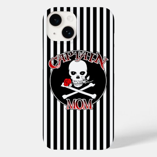 キャプテン・ママ Case-Mate iPhoneケース (裏面)