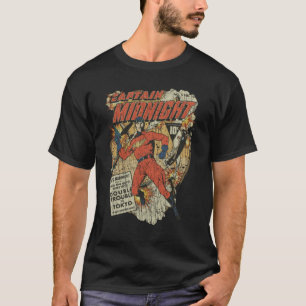 キャプテン・ミッドナイト5東京でのダブルトラブル1943 Tシャツ
