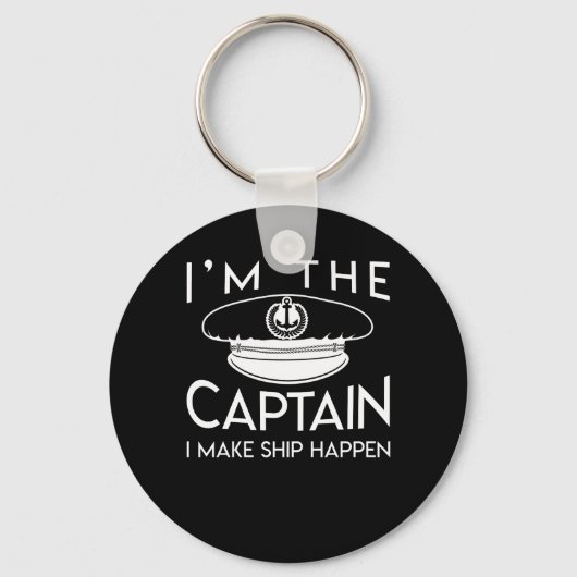 キャプテン・メイク・シップが起こるキャプテン・ボート キーホルダー (正面)