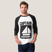キャプテン・メンズTシャツ Tシャツ (正面フル)