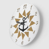 キャプテン ラージ壁時計 (傾斜)