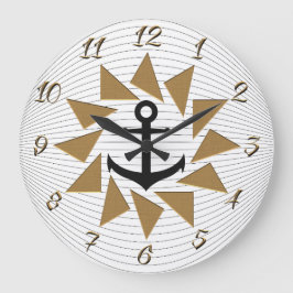 キャプテン ラージ壁時計