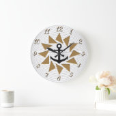 キャプテン ラージ壁時計 (ホーム)