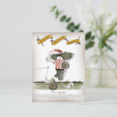 キャプテン・レッド・ホワイトストライプ ポストカード (スタンド正面)