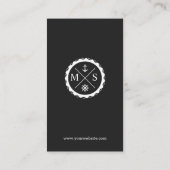 キャプテン-レトロモ航海のノグラム 名刺 (裏面)