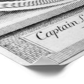 キャプテン・レミュエル・ガリバー， 1726 ポスター (角)