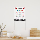 キャプテン・ワンダーパンツ1stバースデーマイルストーンポスター ポスター (キッチン)