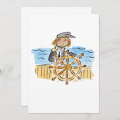 キャプテン 招待状 (正面/裏面)