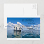 キャプテン、私のキャプテンby：ウォルト・ホイットマン ポストカード (正面/裏面)