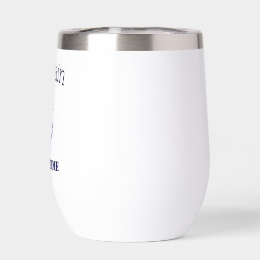 「キャプテン」航海のボートセーフワインタンブラー🍹 (背面)