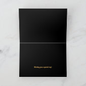 キャプテン、金ゴールドいかり カード (内部)