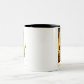 キャプテンPineBeardコーヒーマグ – Pineapple Empire ツートーンマグカップ (中央)