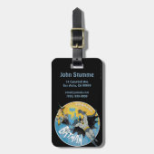 キャプドクラッシャーバットマン ラゲッジタグ (正面縦)