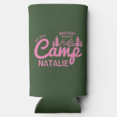 キャプパーソナライズされたンバッハバチェロレッテカスタム スリム缶クーラー (裏面)