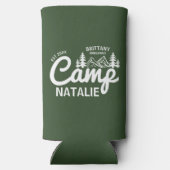 キャプパーソナライズされたンバッハバチェロレッテカスタム スリム缶クーラー (裏面)