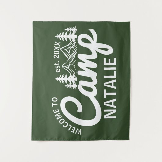 キャプパーソナライズされたンバッハバチェロレッテカスタム タペストリー (正面)