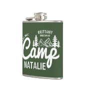 キャプパーソナライズされたンバッハバチェロレッテカスタム フラスク (左)