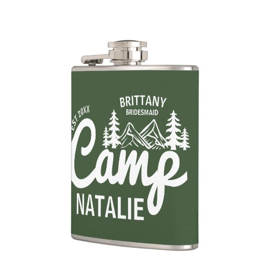 キャプパーソナライズされたンバッハバチェロレッテカスタム フラスク (左)