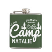 キャプパーソナライズされたンバッハバチェロレッテカスタム フラスク (正面)