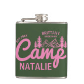 キャプパーソナライズされたンバッハバチェロレッテカスタム フラスク (正面)