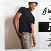 キャプピンシーズン男らし卒業招待状 三つ折りプログラム (内部最初)