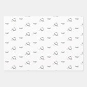 キャプレーズギフトラップ、ポジターノギフトラップイタリアン、 ラッピングペーパーシート (正面)