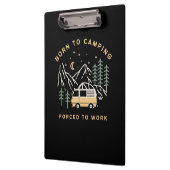 キャプ生まれン、強制労働 – レトロキャンパーバン クリップボード (左)