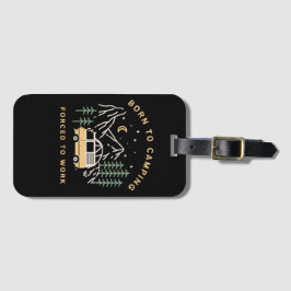 キャプ生まれン、強制労働 – レトロキャンパーバン ラゲッジタグ