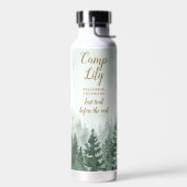 キャプ素朴バチェロレッテウィークエンドウッドランドフォレスト ウォーターボトル (左面)