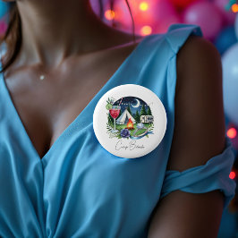 キャプ素朴ンブライドパーソナライズされたバチェロレッテ 缶バッジ