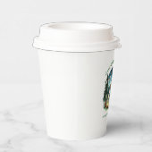 キャプ素朴ンブレパーソナライズされたイ 紙コップ (右)