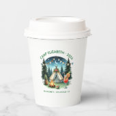 キャプ素朴ンブレパーソナライズされたイ 紙コップ (正面)