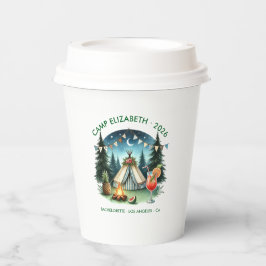 キャプ素朴ンブレパーソナライズされたイ 紙コップ