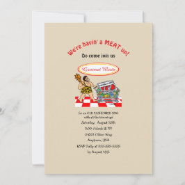 キャベおもしろいマンオールドファッションドミートアップBBQ 招待状