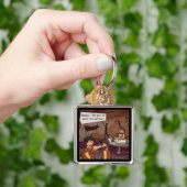 キャベおもしろいマン作家「作家に会う」 キーホルダー (手)