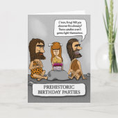 キャベおもしろいメンと警告誕生日待ち カード (正面)