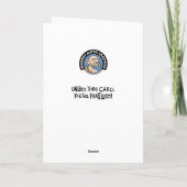 キャベおもしろいメン誕生日カード カード (裏面)