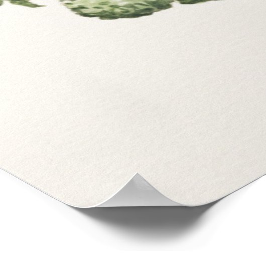 キャベツのサボイ ポスター (角)