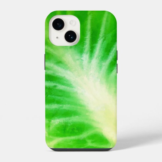 キャベツの葉 iPhoneケース (裏面)