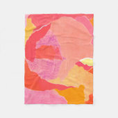 キャベツはIV上がりました フリースブランケット (正面)